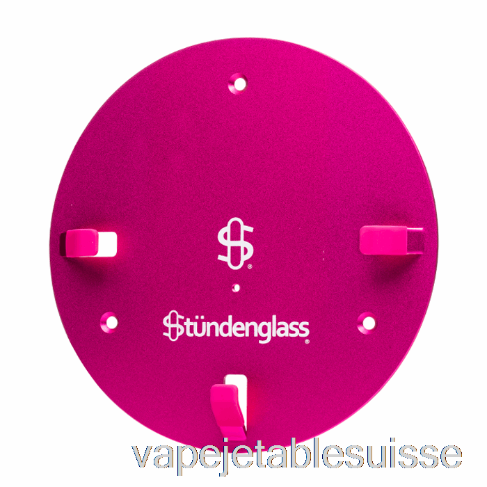 Vape Suisse Stundenglass Support Mural Rose
